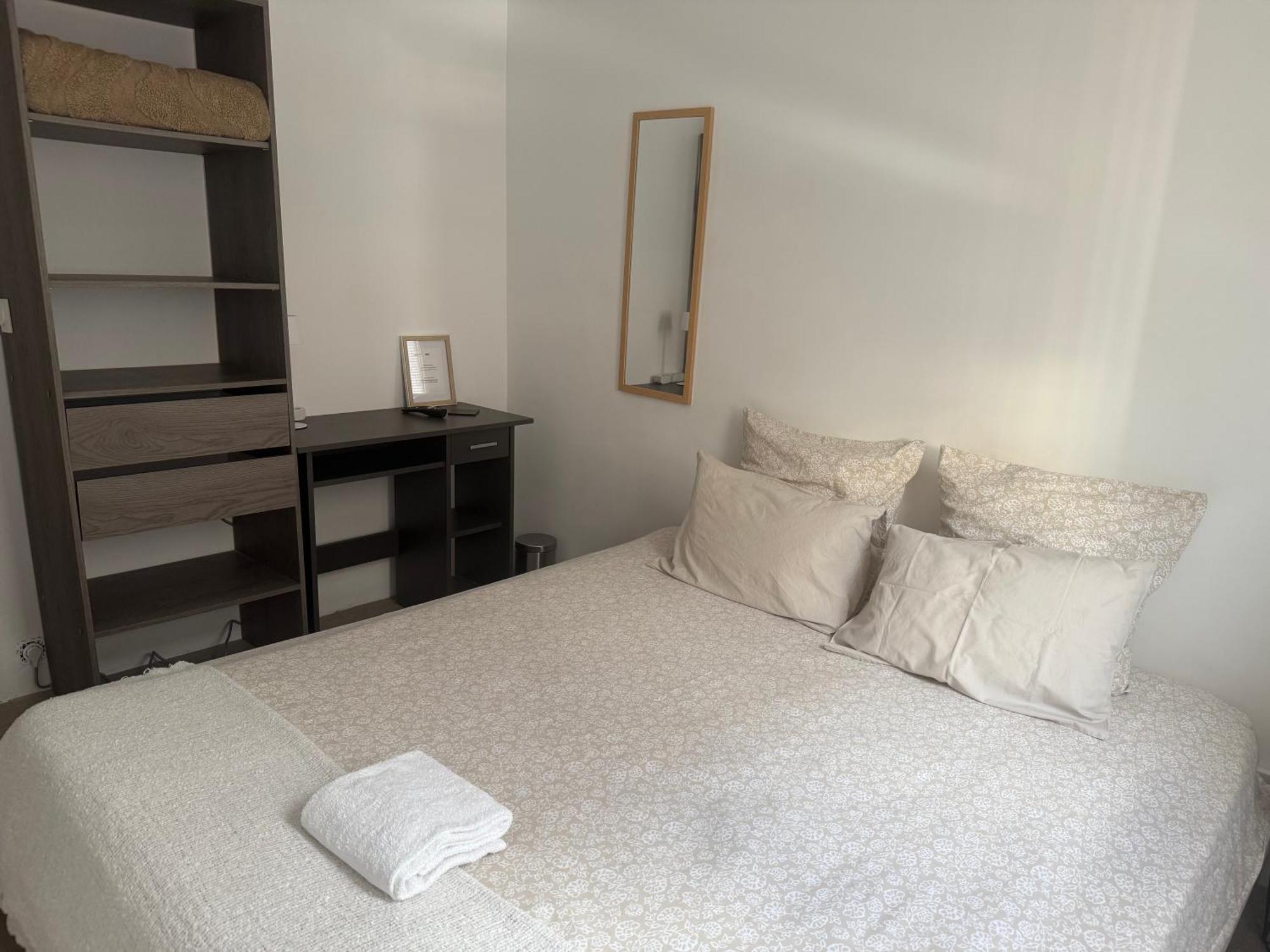 Privat Room In Private Security Residence With Free Parking, 1 Minute From Tramway, 9 Minutes From De Center, Accessible All Transports Nisa Exterior foto